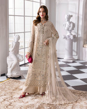 maria b unstitched embroidered chiffon suit bd-3007