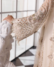 maria b unstitched embroidered chiffon suit bd-3007