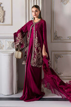MARIA B 3 Piece Unstitched Embroidered Chiffon Suit | BD-3003