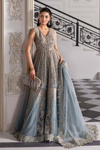 MARIA B UNSTITCHED EMBROIDERED NET SUIT BD-3002