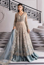 MARIA B UNSTITCHED EMBROIDERED NET SUIT BD-3002