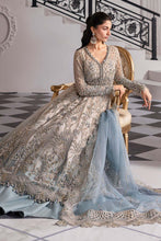 MARIA B UNSTITCHED EMBROIDERED NET SUIT BD-3002