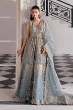 MARIA B UNSTITCHED EMBROIDERED NET SUIT BD-3002
