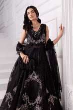 MARIA.B 3 Piece Unstitched Embroidered Organza Suit | BD-3004