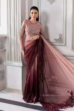 UNSTITCHED EMBROIDERED CHIFFON SAREE BD-3001