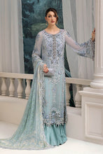 3 Piece Unstitched Embroidered Chiffon Suit | MPC-25-108